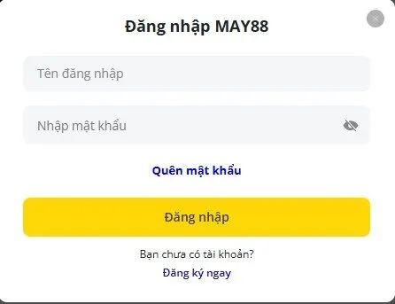 đăng nhập may88